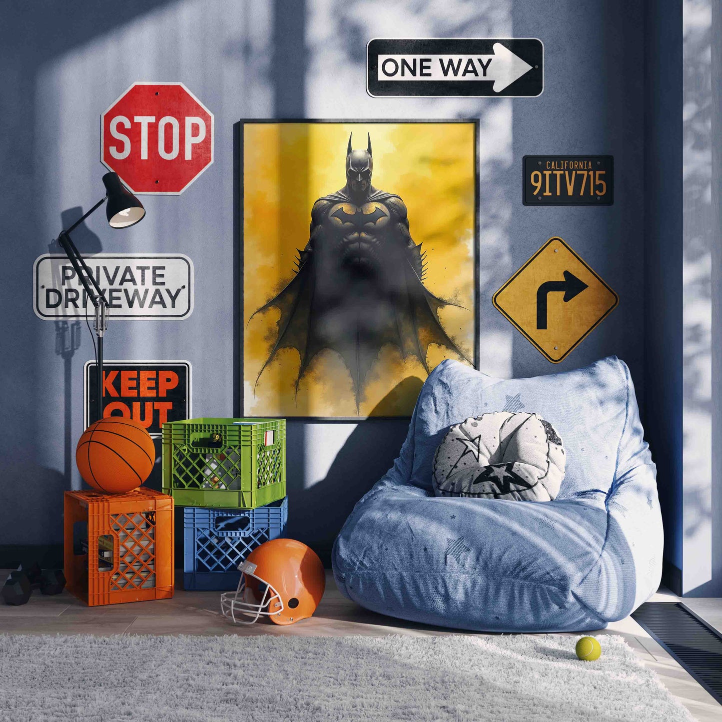 Batman Ego Print