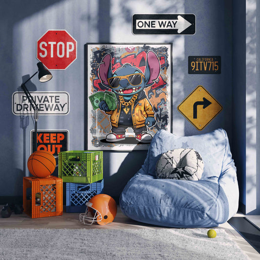 Stitch Graffiti